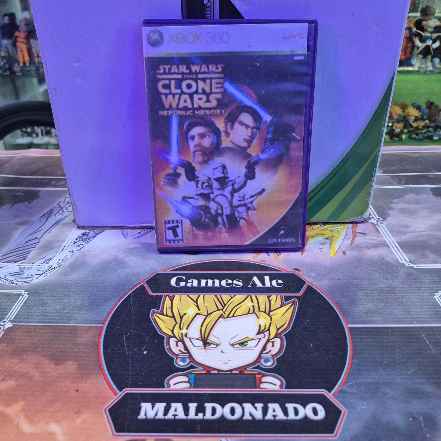 STAR WARS CLONE WARS XBOX 360 (USADO) [NTSC]
