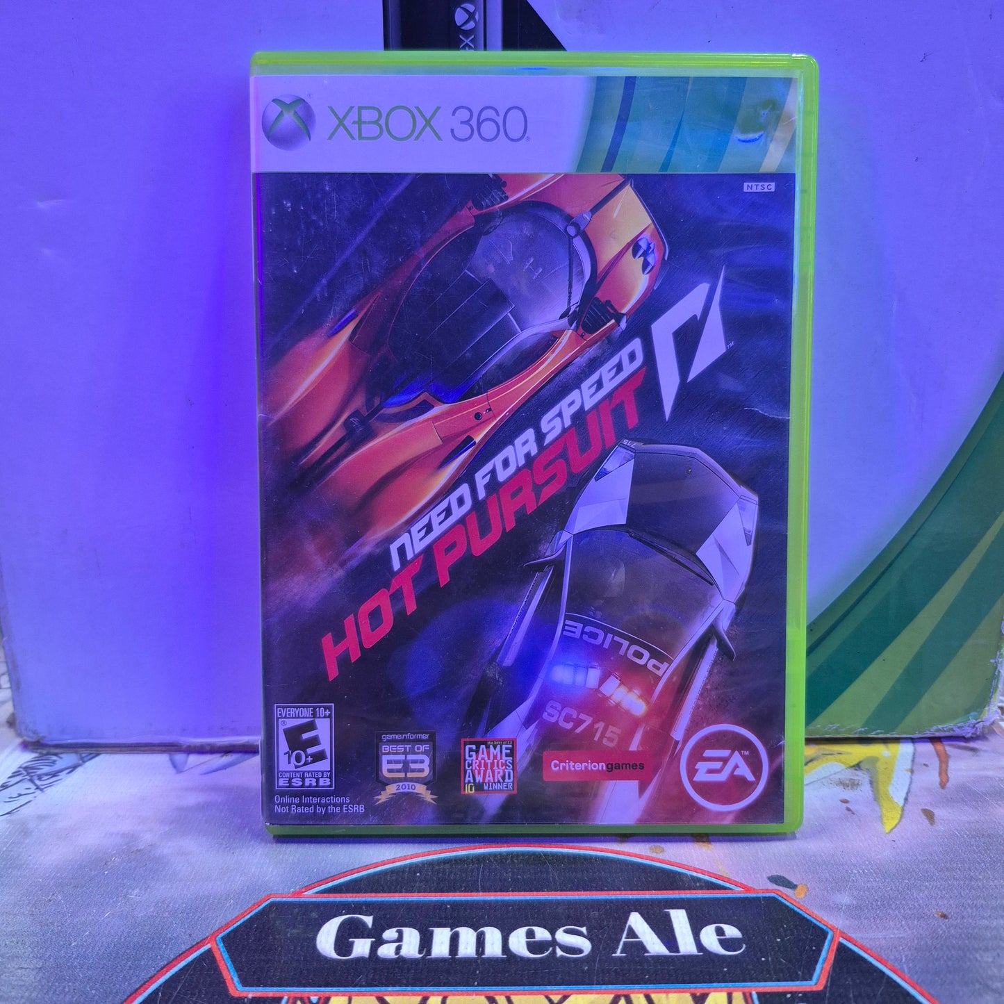 NEED FOR SPEED HOT PURSUIT XBOX 360 (USADO) [NTSC]