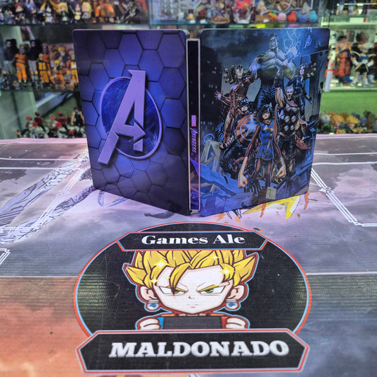 STEELBOOK MARVEL AVENGERS (SIN JUEGO)