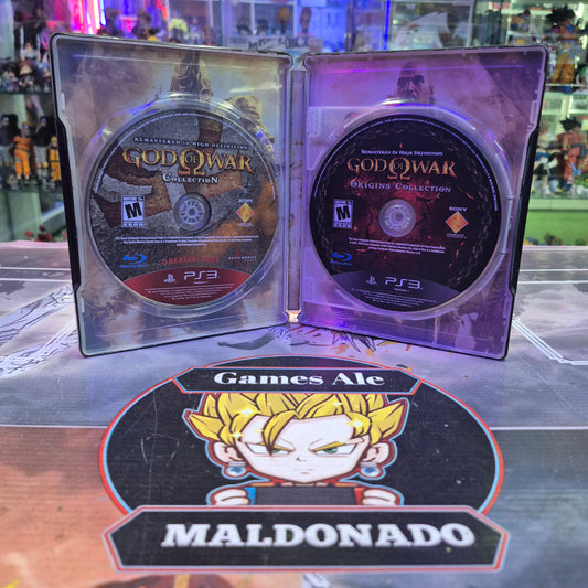 STEELBOOK GOD OF WAR COLLECTION [GOD OF WAR 1/2/3/ORIGINS COLLECTION/ASCENSION]