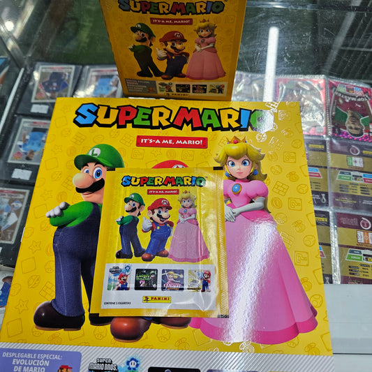 SOBRE SUPER MARIO BROS NUEVOS PANINI