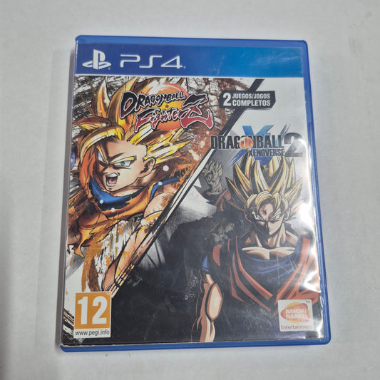 DRAGONBALL BALL Z FIGHTER + XENOVERSE 2 PLAYSTATION 4 (USADO)