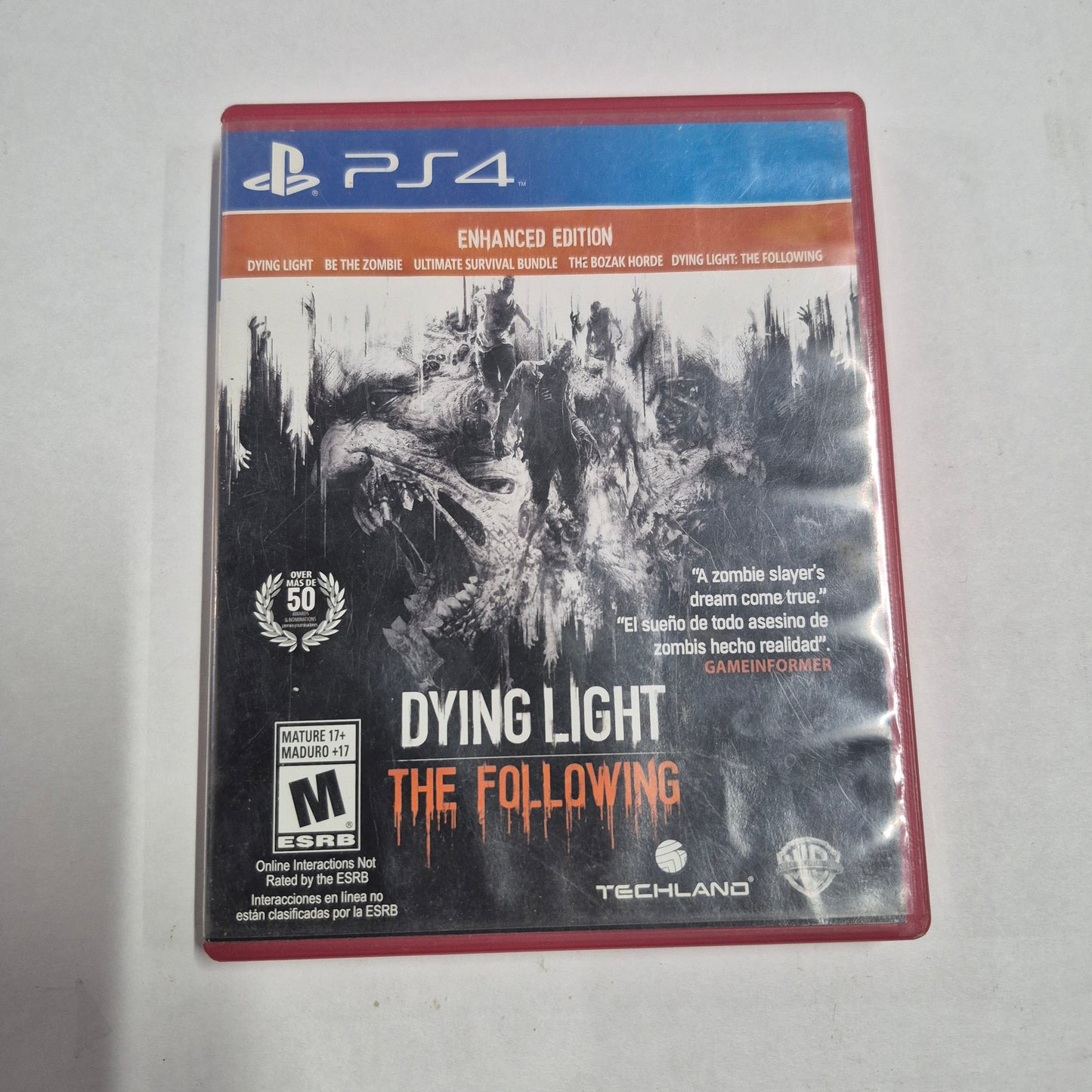 DYING LIGHT PLAYSTATION 4 (USADO)