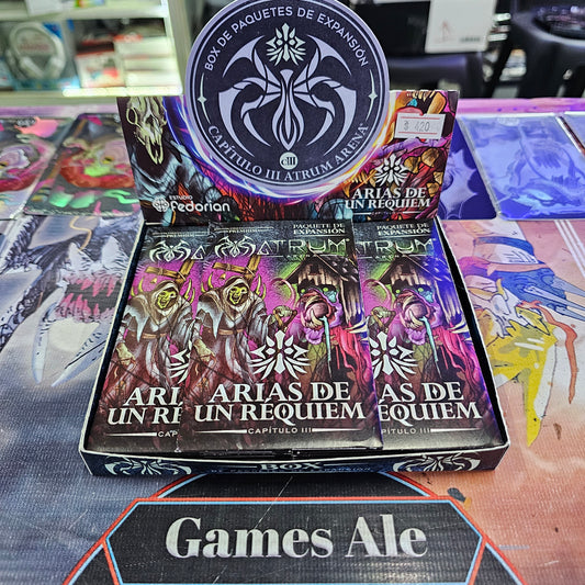 SOBRE CAP 3 ATRUM ARENA TCG