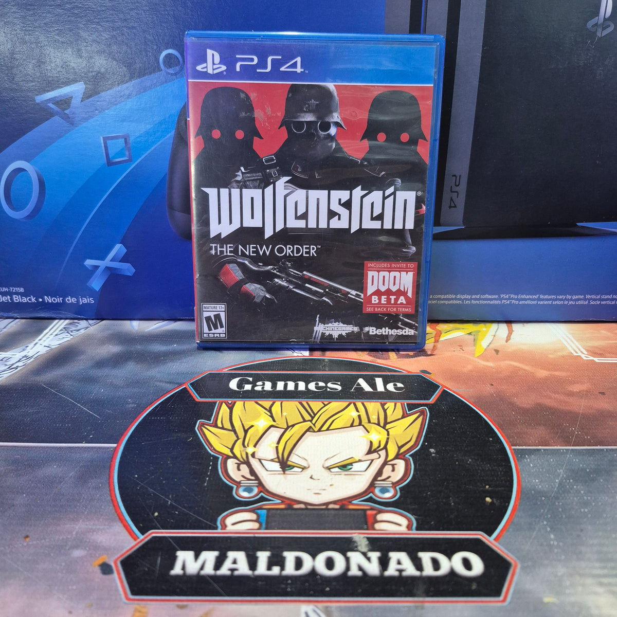 WOLFENSTEIN THE NEW ORDER – JUEGO DE PLAYSTATION 4 PS4 (USADO)