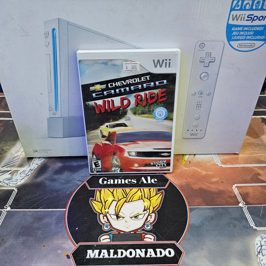 WILD RIDE CHEVROLET CAMARO JUEGO DE NINTENDO WII (USADO