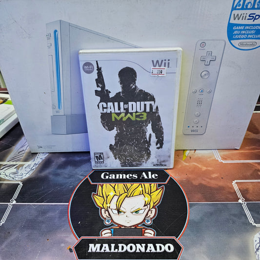CALL OF DUTY MW3 JUEGO DE NINTENDO WII (USADO