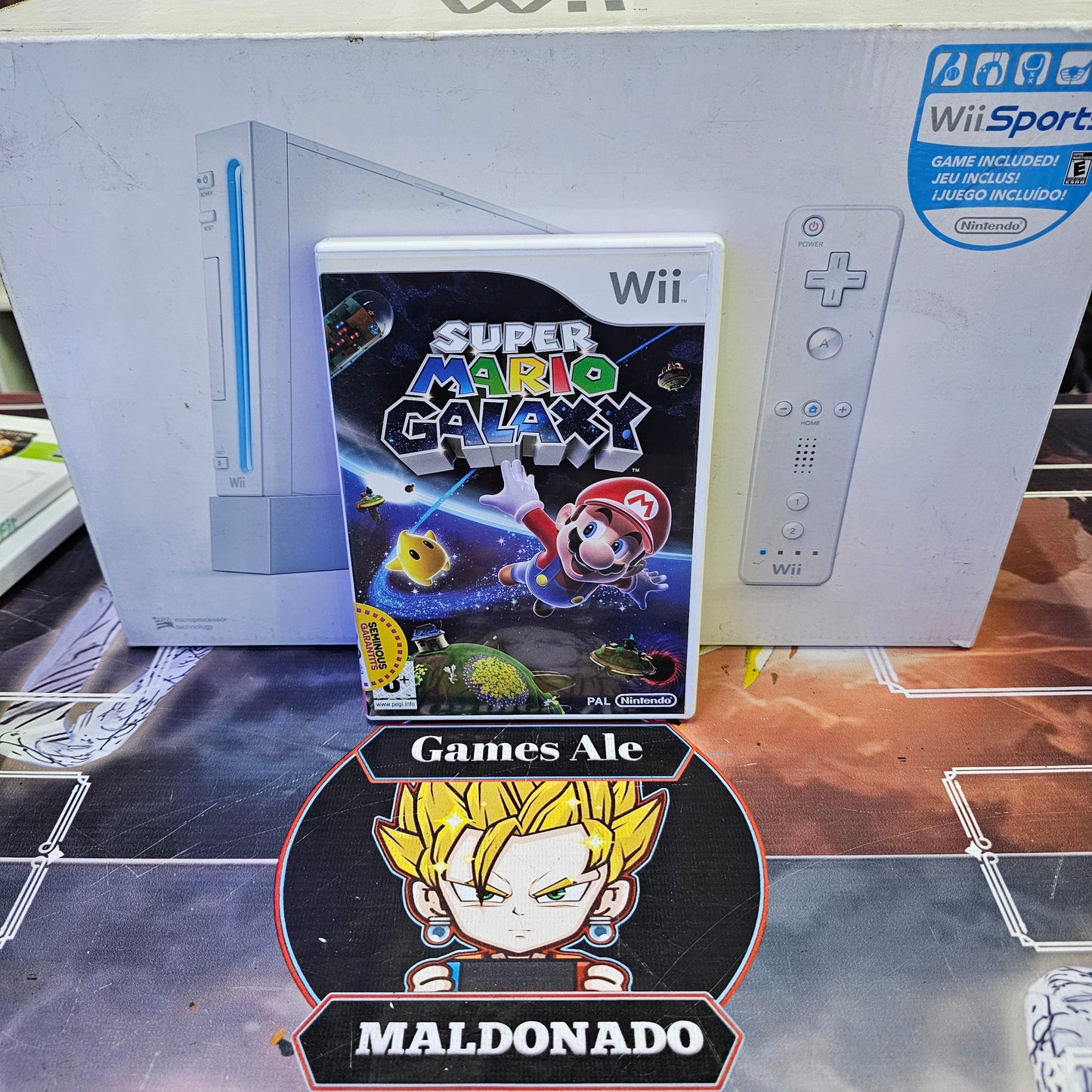 SUPER MARIO GALAXY JUEGO DE NINTENDO WII (USADO