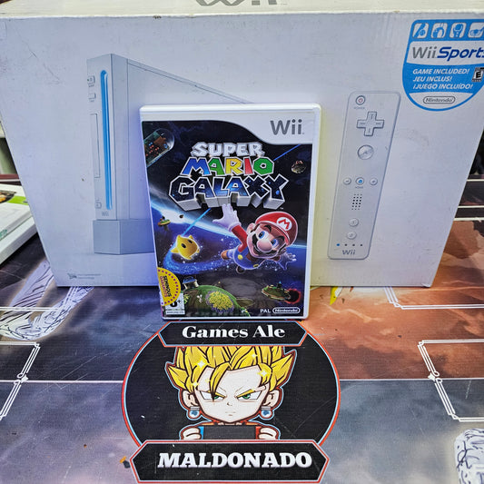 SUPER MARIO GALAXY JUEGO DE NINTENDO WII (USADO
