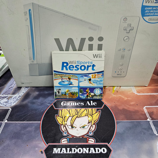 WII SPORTS RESORT JUEGO DE NINTENDO WII (USADO