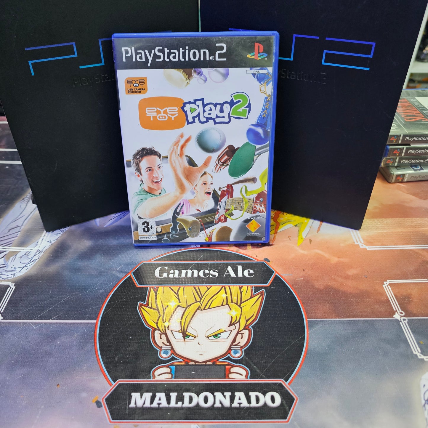 EYE TOY PLAY 2 JUEGO DE PLAYSTATION 2 (USADO)