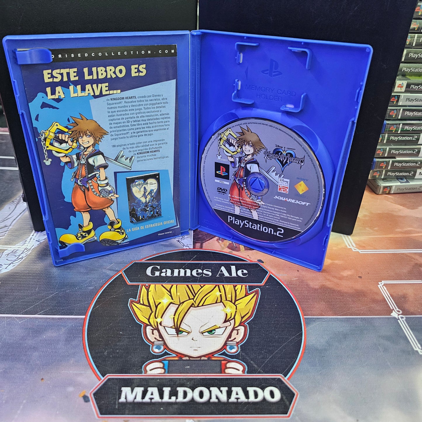 KINGDOM HEARTS JUEGO DE PLAYSTATION 2 (USADO)