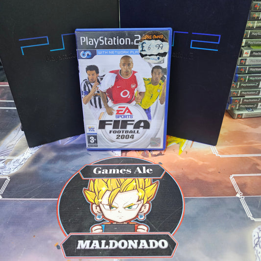 FIFA FOOTBALL 2004 JUEGO DE PLAYSTATION 2 (USADO)