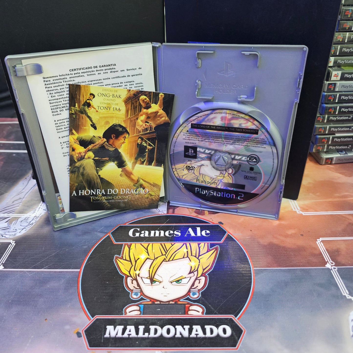 O SENHOR DOS ANEIS AS DUAS TORRESJUEGO DE PLAYSTATION 2 (USADO) EL SEÑOR DE LOS ANILLOS LAS 2 TORRES