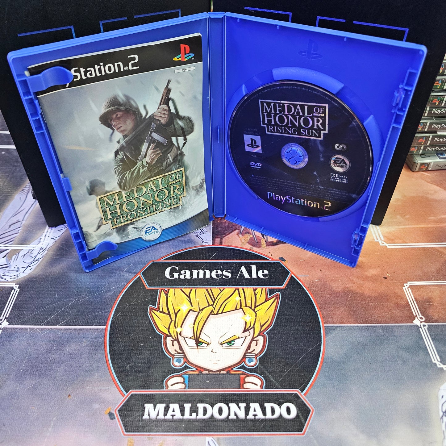 MEDAL OF HONOR FRONTLINE JUEGO DE PLAYSTATION 2 (USADO)