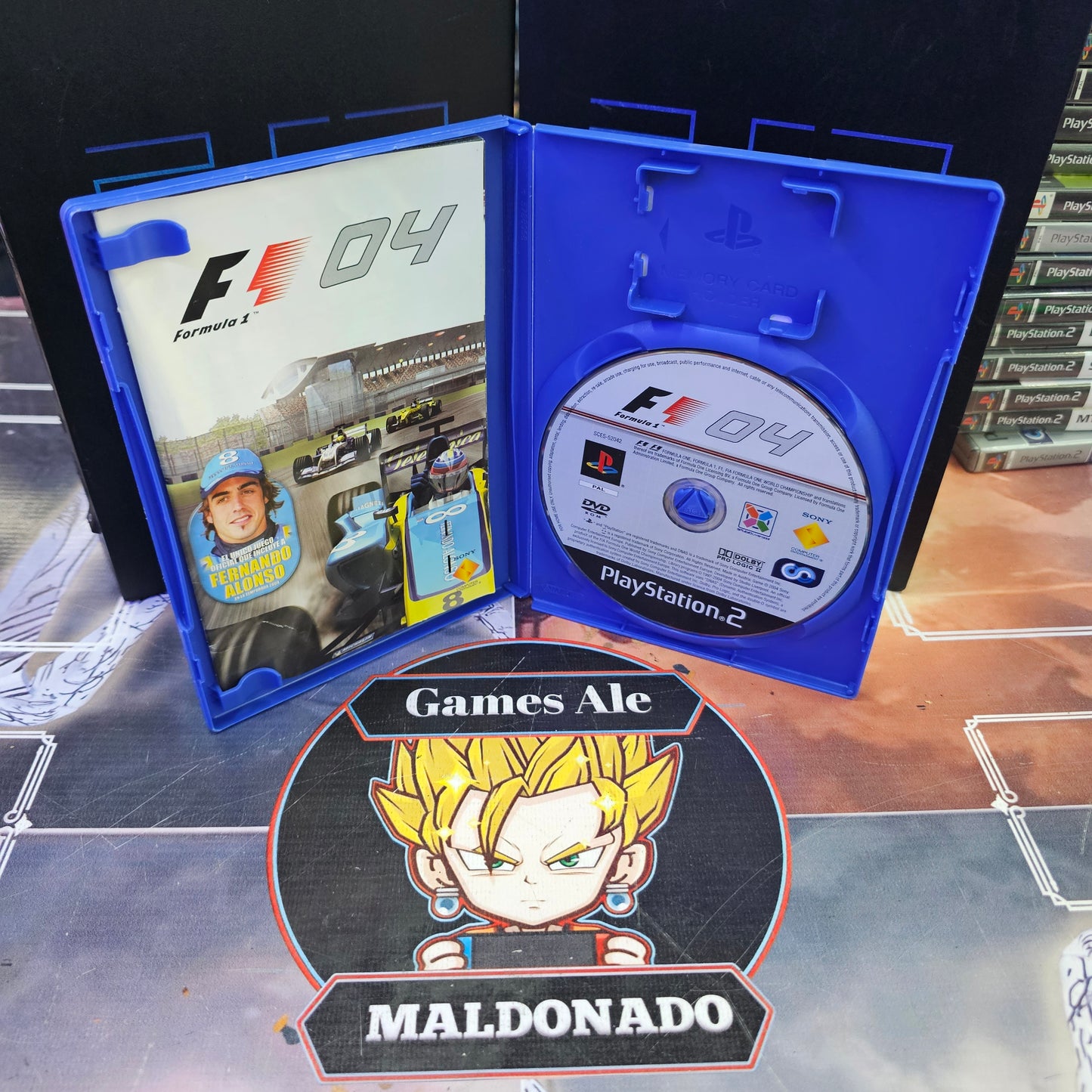F1 04 FORMULA 1 JUEGO DE PLAYSTATION 2 (USADO)