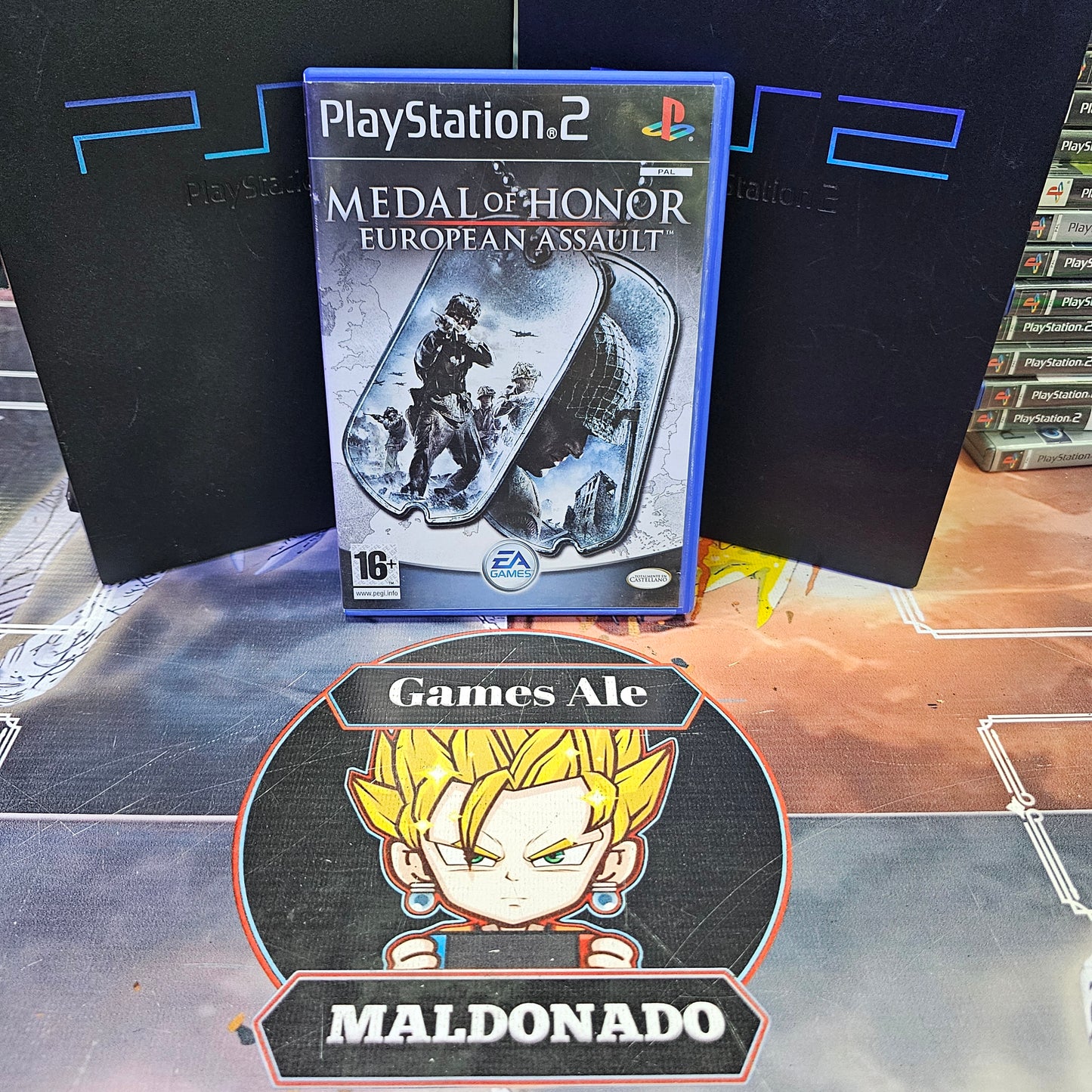 MEDAL OF HONOR EUROPEAN ASSAULT JUEGO DE PLAYSTATION 2 (USADO)