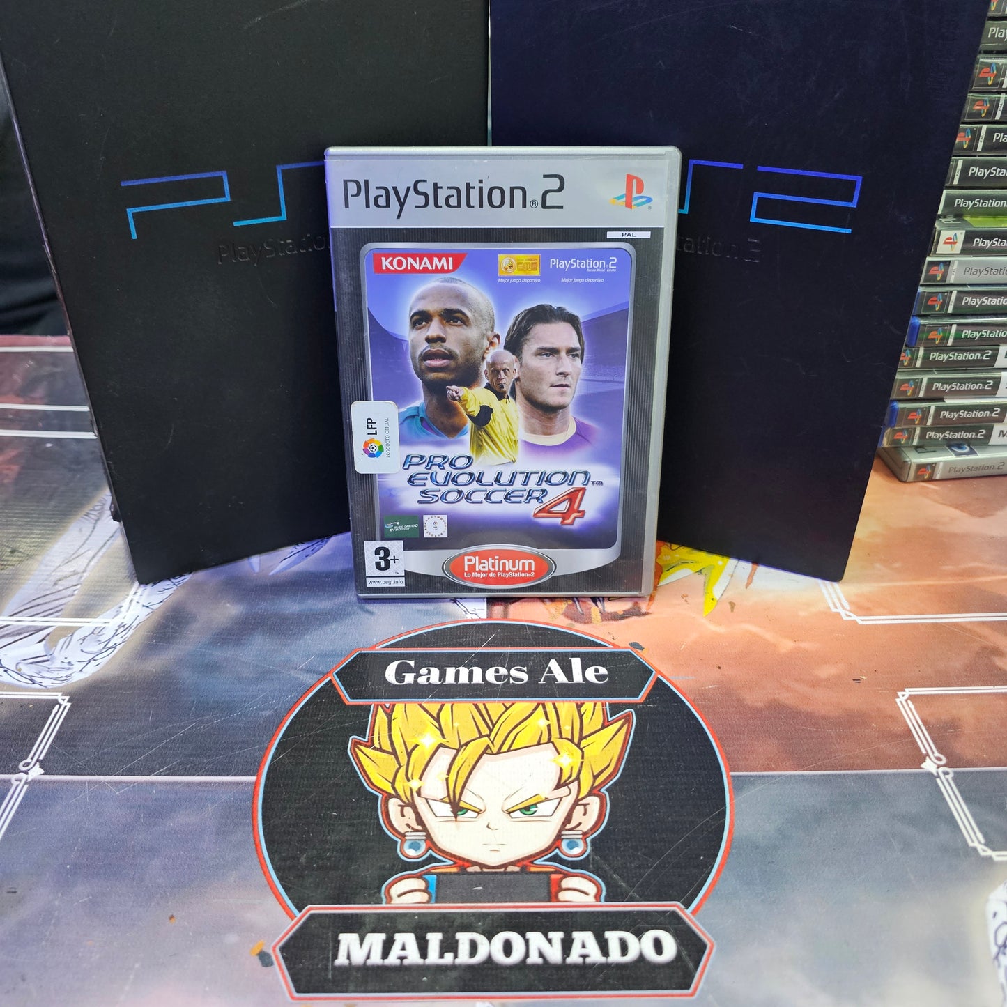 PRO EVOLUTION SOCCER 4 JUEGO DE PLAYSTATION 2 (USADO)