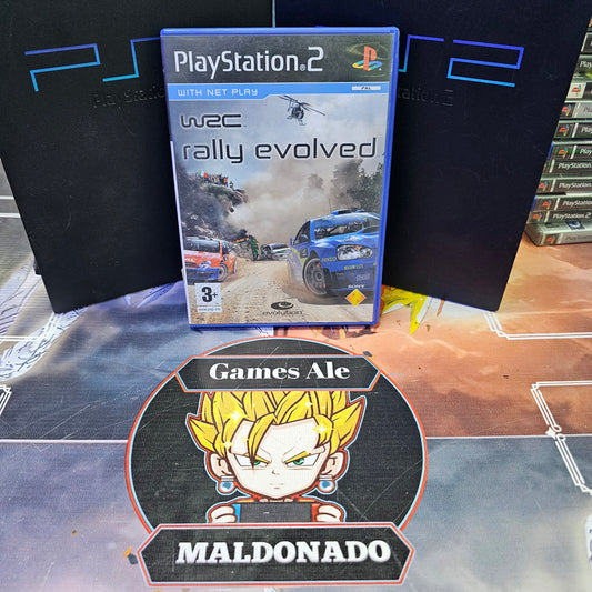 WRC RALLY EVOLVED JUEGO DE PLAYSTATION 2 (USADO)