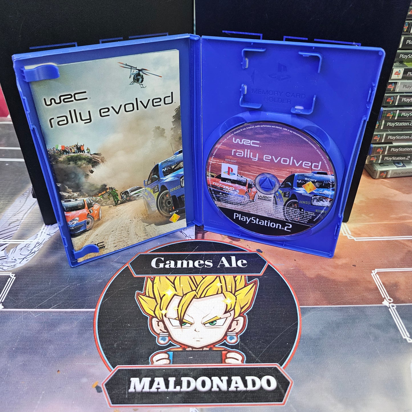WRC RALLY EVOLVED JUEGO DE PLAYSTATION 2 (USADO)
