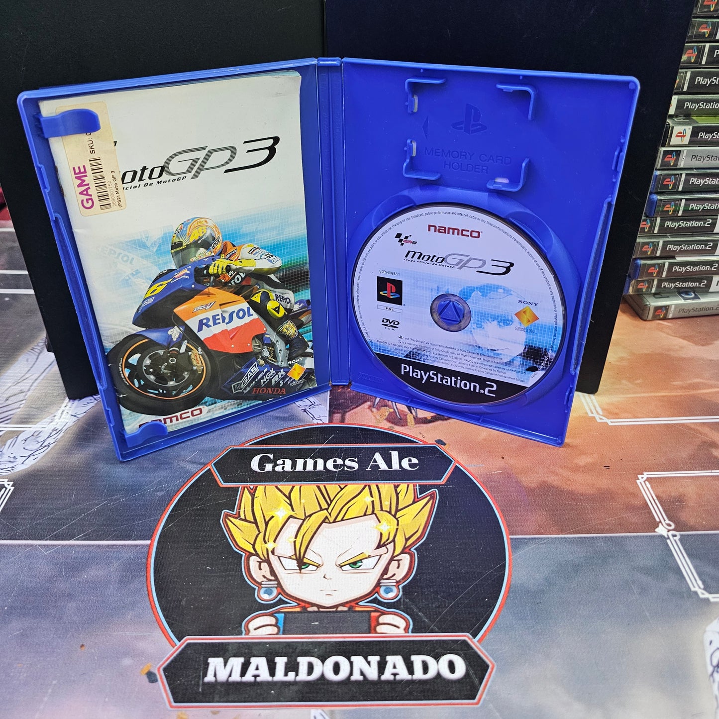 MOTO GP 3 JUEGO DE PLAYSTATION 2 ( USADO)