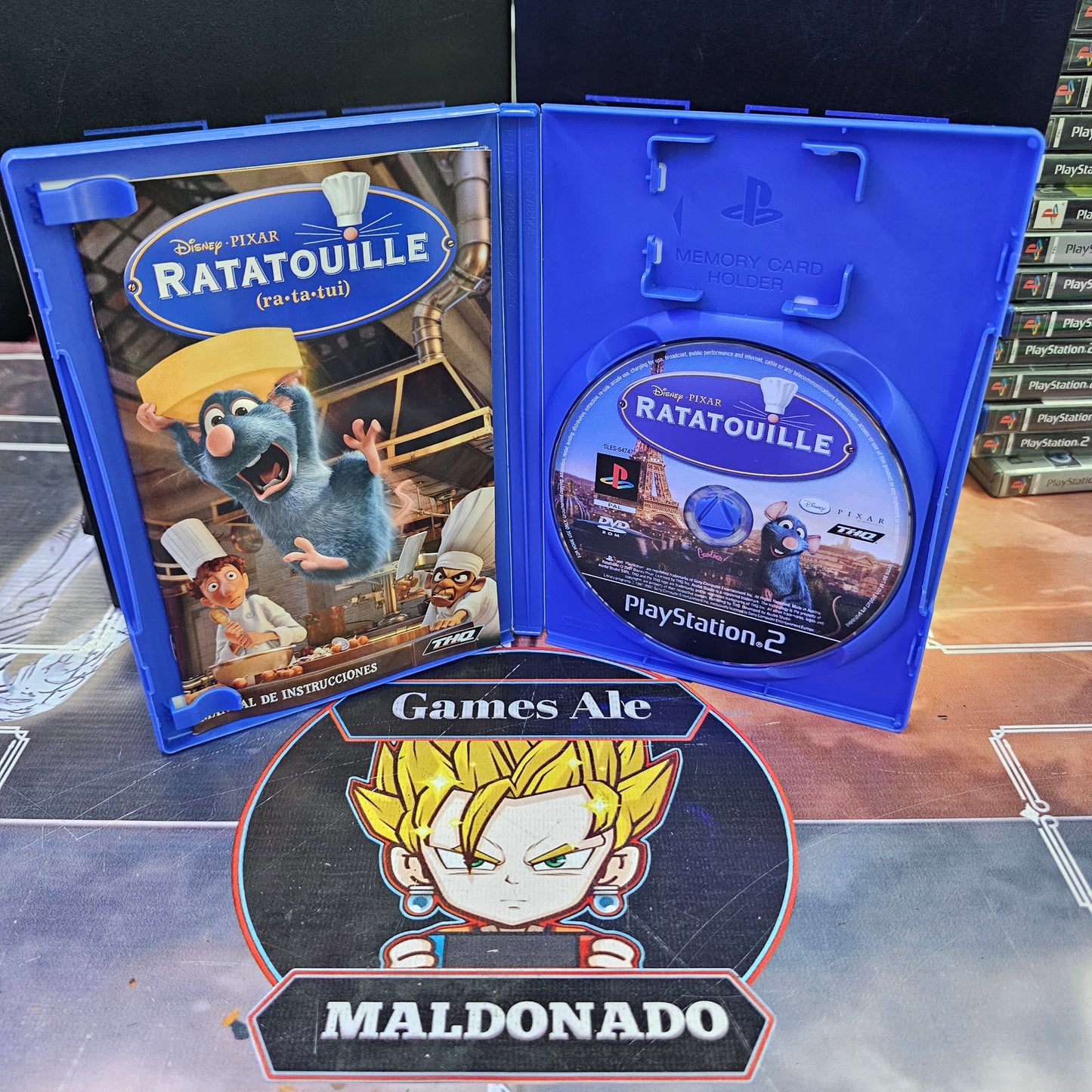RATAGOUILLE JUEGO DE PLAYSTATION 2 ( USADO)