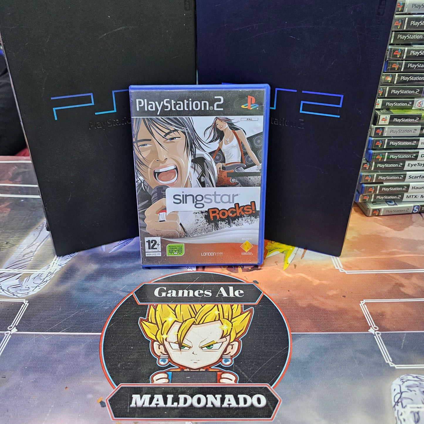 SING STAR ROCKS! JUEGO DE PLAYSTATION 2 (USADO)