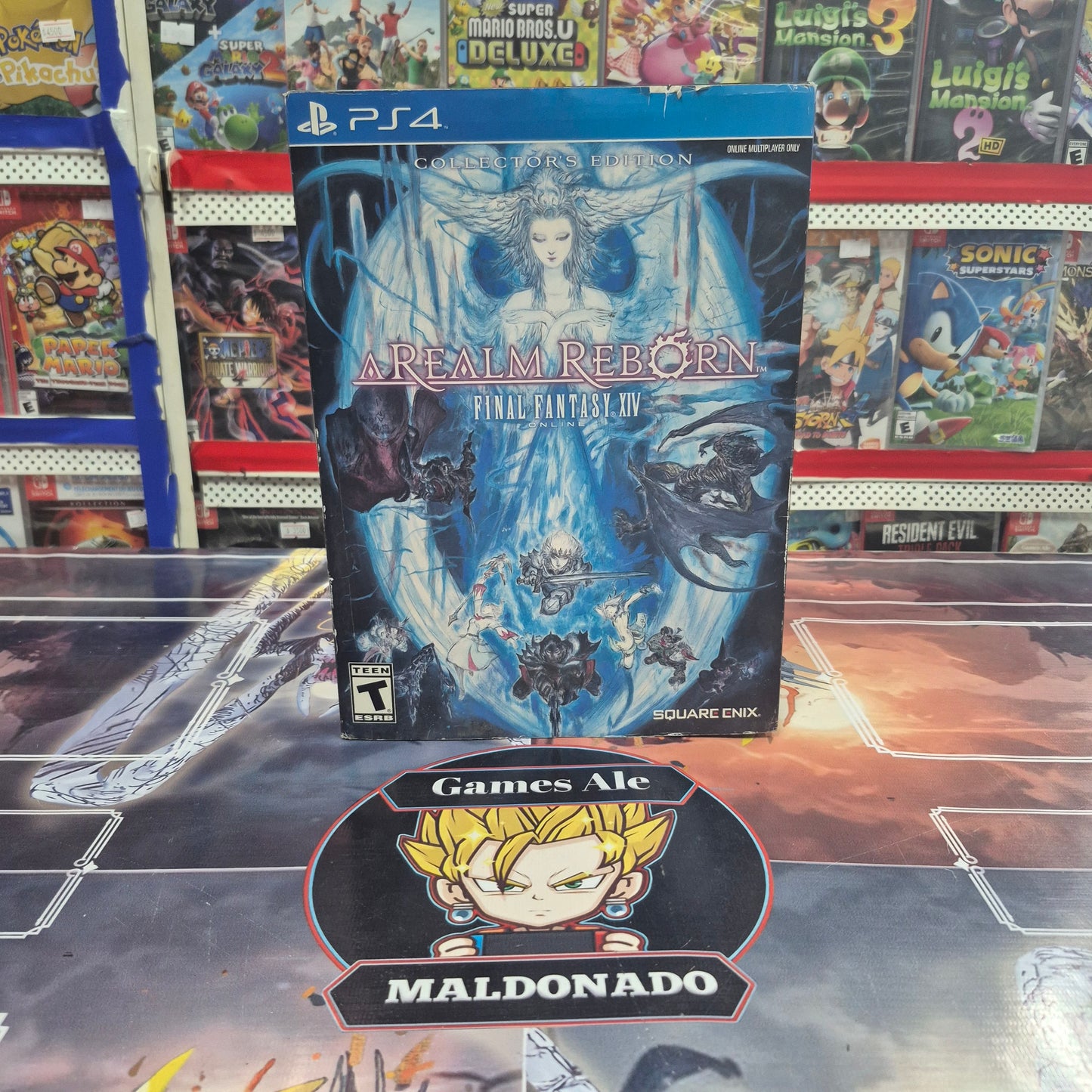 FINAL FANTASY XIV: A REALM REBORN – EDICIÓN COLECCIONISTA – PLAYSTATION 4.