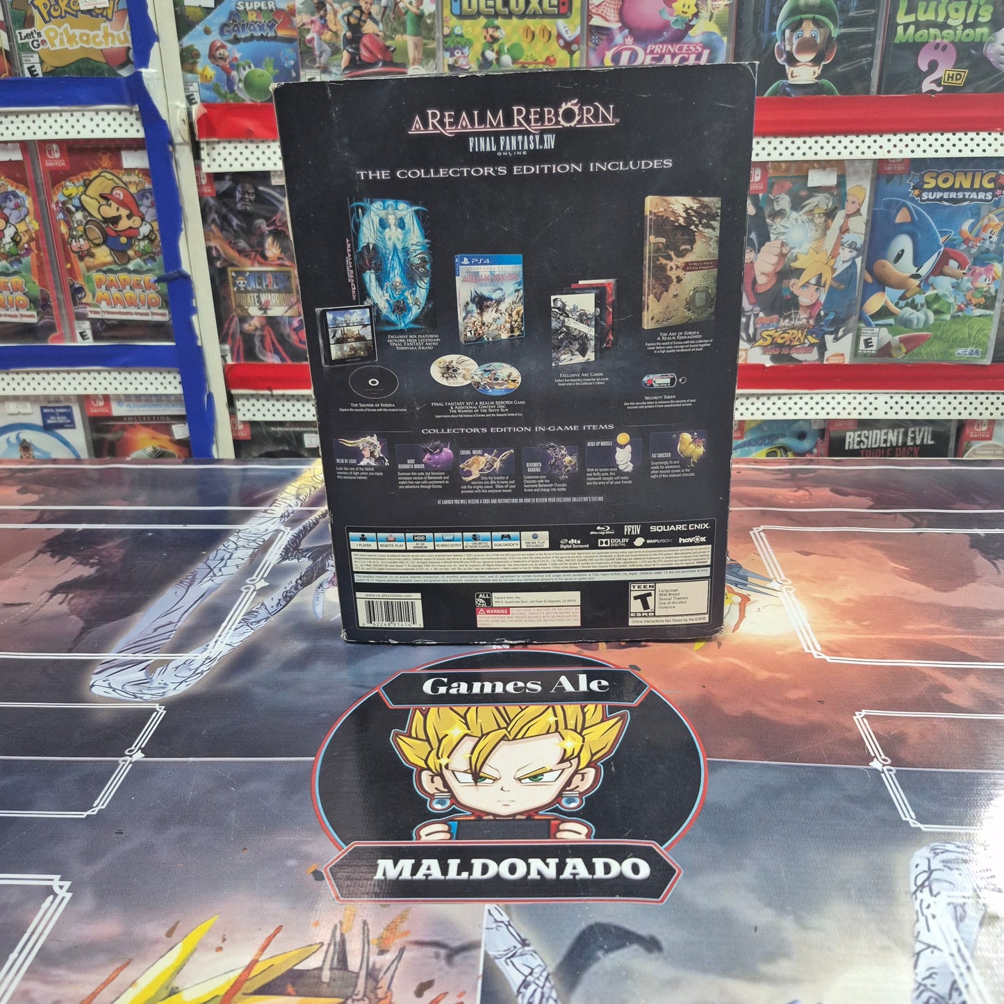FINAL FANTASY XIV: A REALM REBORN – EDICIÓN COLECCIONISTA – PLAYSTATION 4.