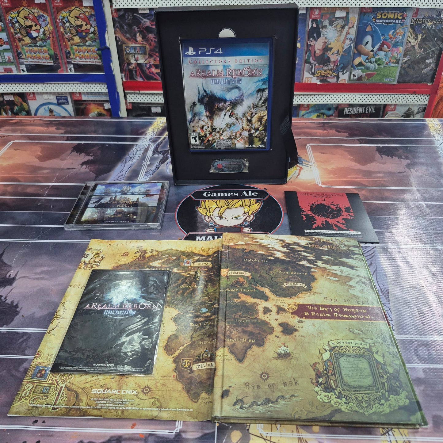 FINAL FANTASY XIV: A REALM REBORN – EDICIÓN COLECCIONISTA – PLAYSTATION 4.