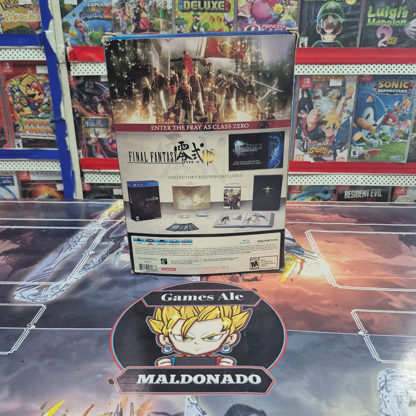 FINAL FANTASY XV – EDICIÓN COLECCIONISTA – PLAYSTATION 4.