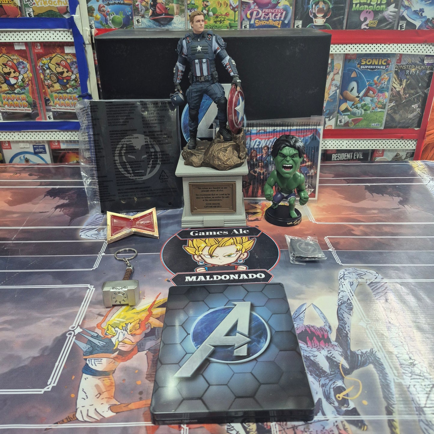 MARVEL’S AVENGERS – EDICIÓN COLECCIONISTA – PLAYSTATION 4 (CAPTAIN AMERICA)
