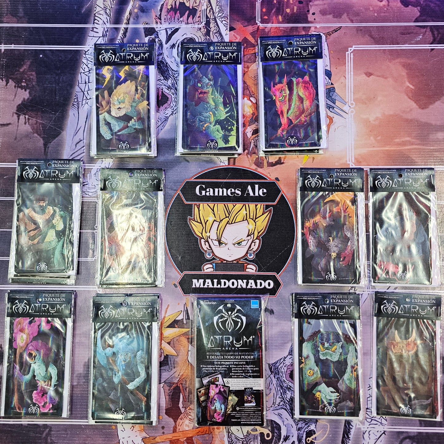 SOBRE PRIMERA EDICIÓN ATRUM ARENA