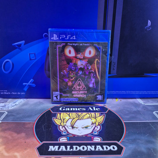 Five Nights At Freddy's security breach JUEGO DE PLAYSTATION 4 ( nuevo sellado)