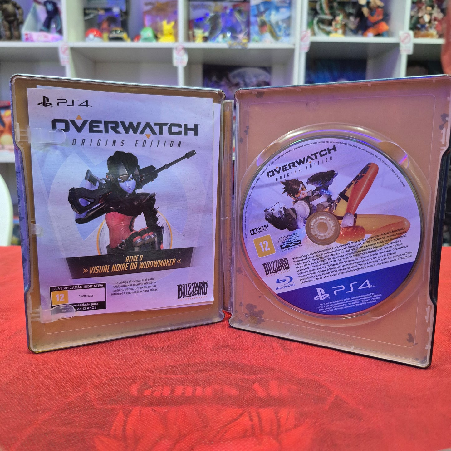 STEELBOOK OVERWATCH PLAYSTATION 4