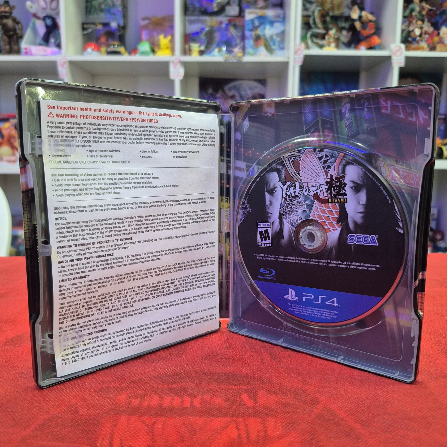 STEELBOOK YAKUZA KIWAMI PLAYSTATION 4