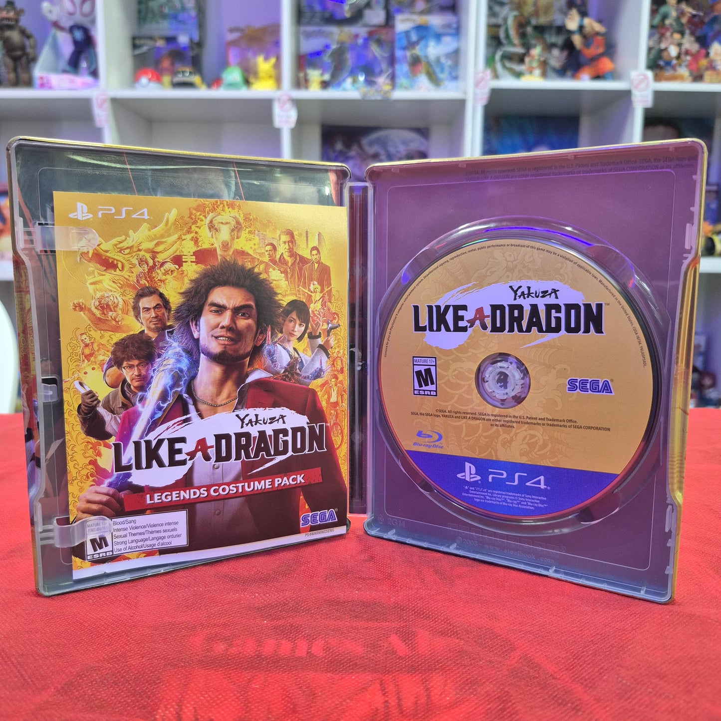STEELBOOK YAKUZA LIKE A DRAGON PLAYSTATION 4