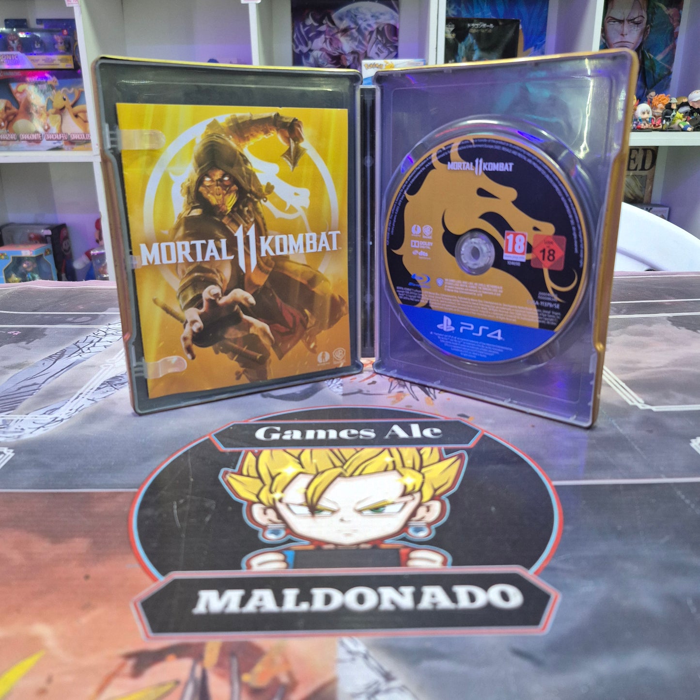 STEELBOOK MORTAL KOMBAT 11 PLAYSTATION 4