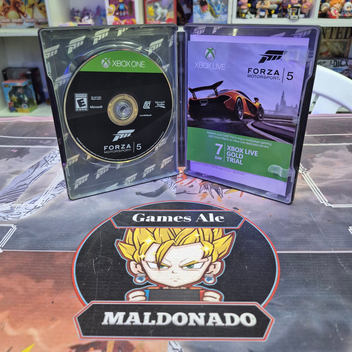 STEELBOOK FORZA MOTORSPORT 5 XBOX ONE