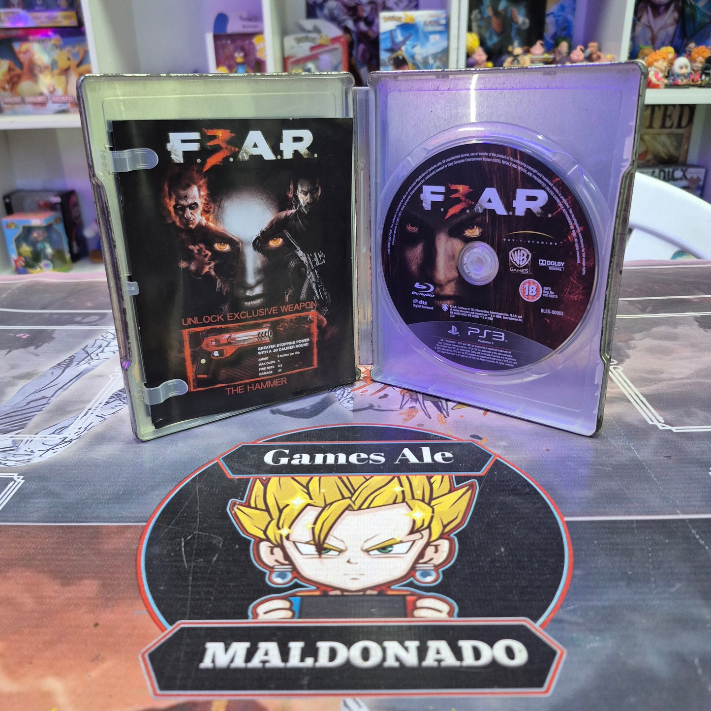 STEELBOOK FEAR 3 PLAYSTATION 3