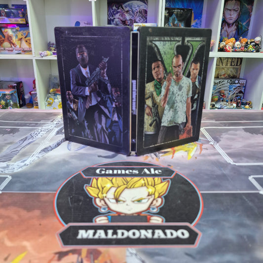 STEELBOOK GRAND THEFT AUTO 5 XBOX 360