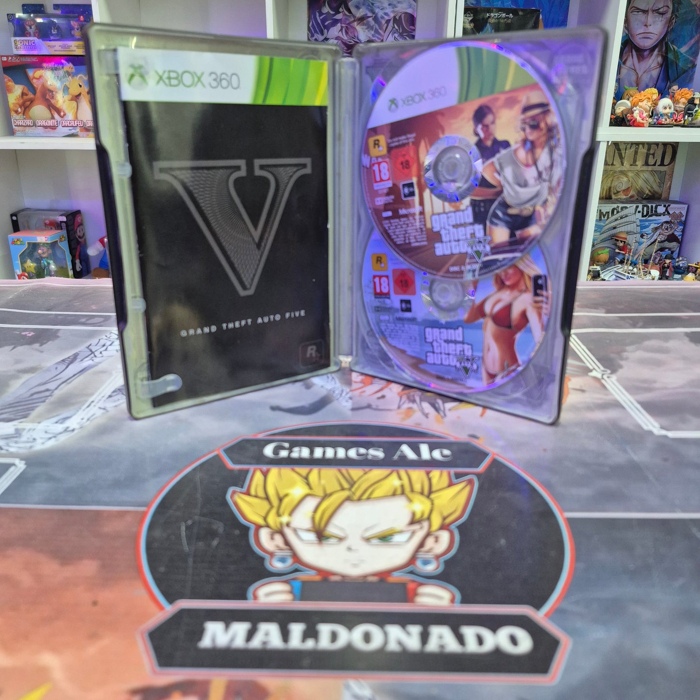 STEELBOOK GRAND THEFT AUTO 5 XBOX 360
