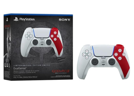 JOYSTICK INALÁMBRICO DUALSENSE SONY PS5 PLAYSTATION 5 GOD OF WAR 20 ANIVERSARIO