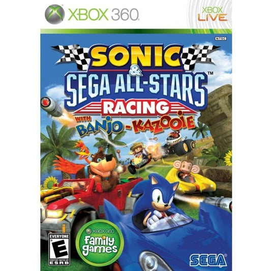 SONIC ALL STARS RACING – JUEGO DE XBOX 360 (USADO) (NTSC)