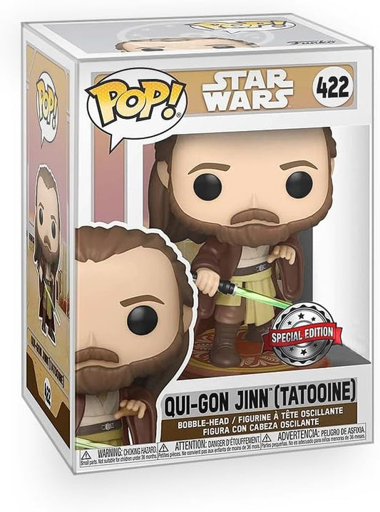 FUNKO POP QUI-GON JINN (TATOOINE) STAR WARS 422