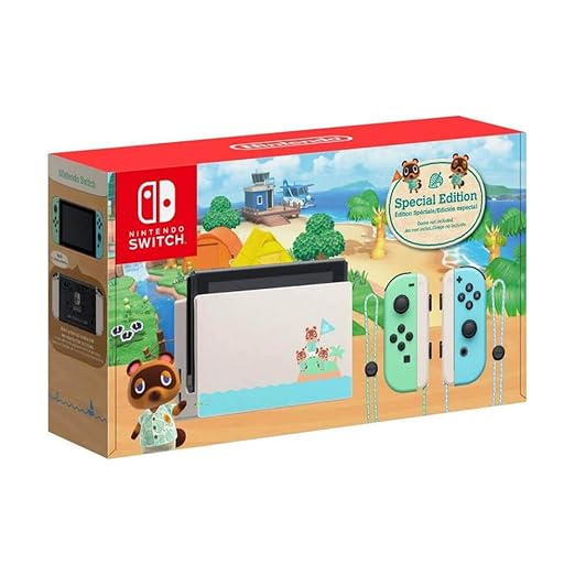NINTENDO SWITCH EDICION ESPECIAL ANIMAL CROSING