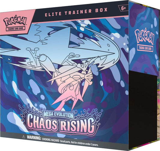 TRAINER ELITE ETB CHAOS RISING (INGLES) CARTAS POKEMON