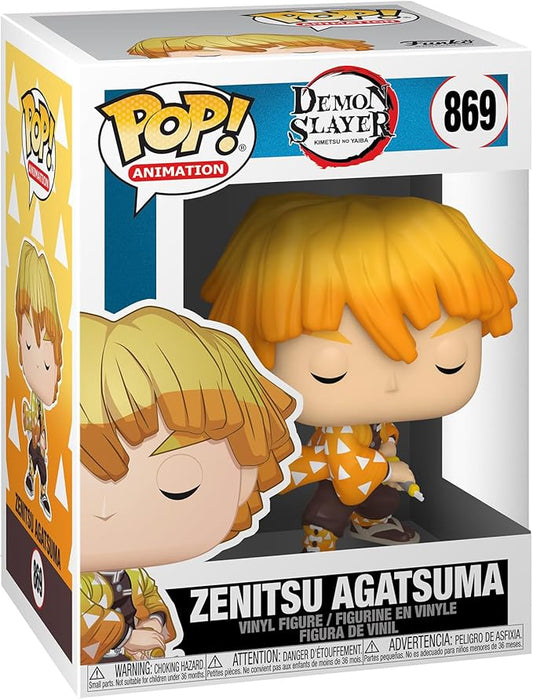 FUNKO POP ZENITSU AGATSUMA DEMON SLAYER 869