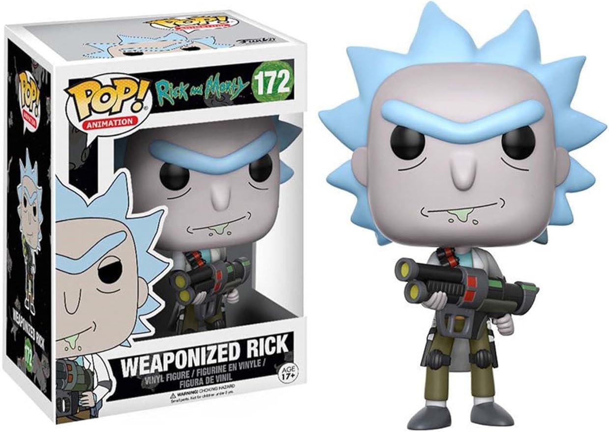 FUNKO POP ANIMACIÓN RICK Y MORTY RICK 172