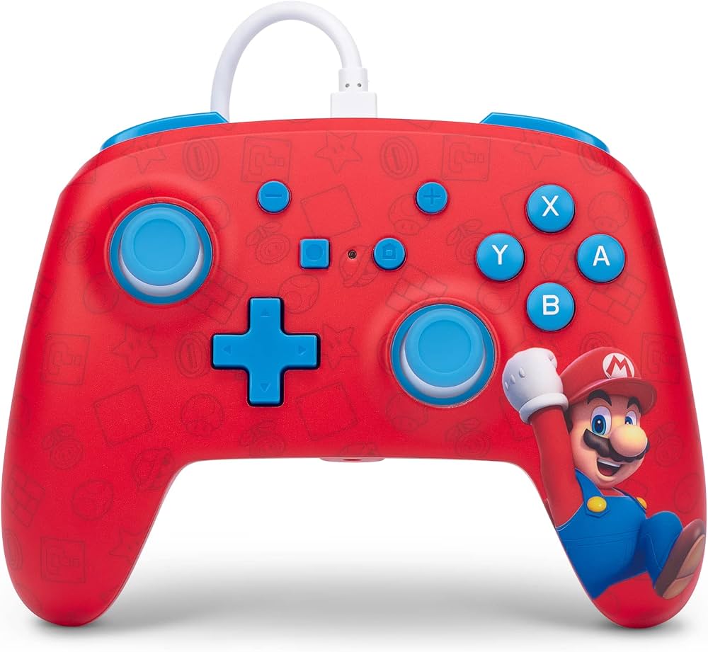 JOYSTICK USB POWER A PARA NINTENDO SWITCH MARIO